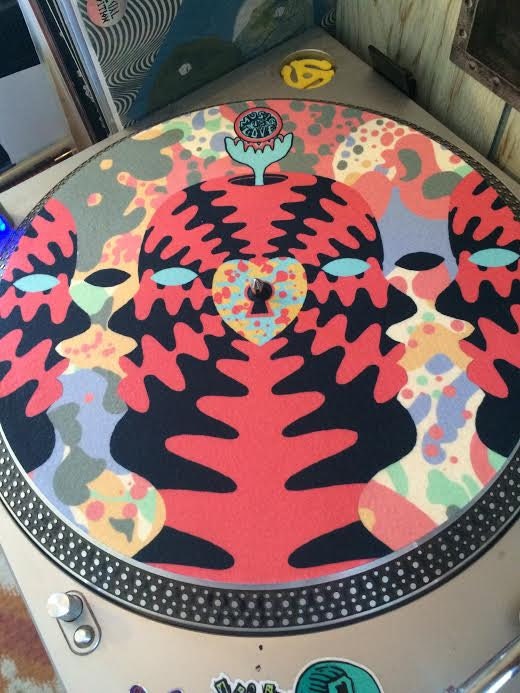 Music is Love Turntable Slipmat