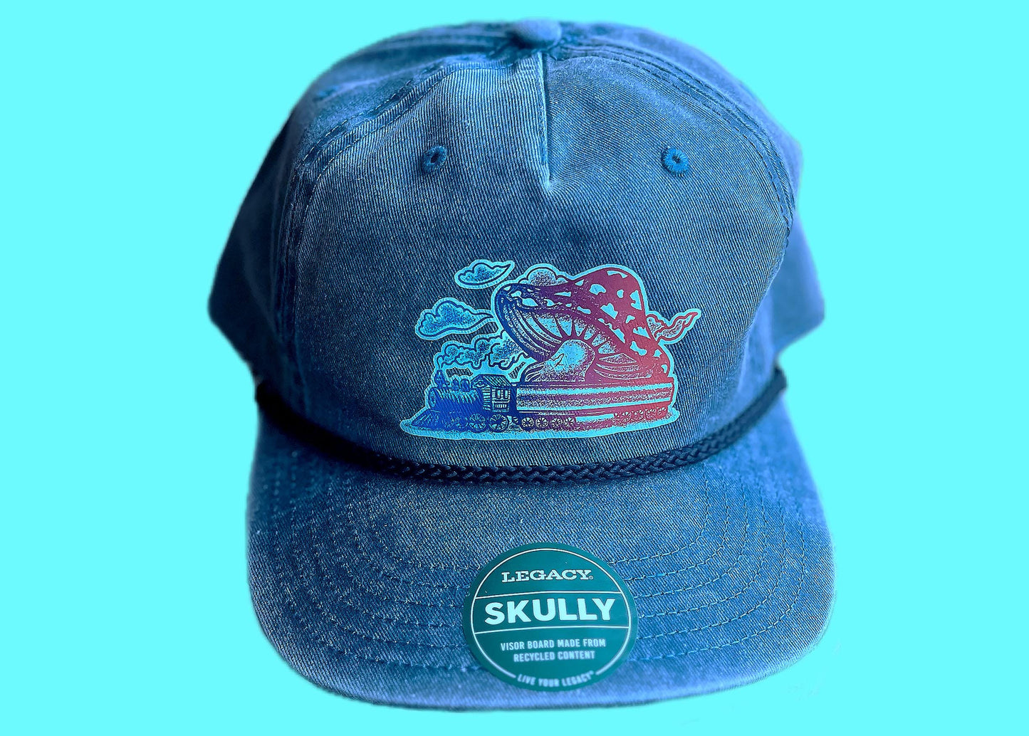 Mushroom Train hat