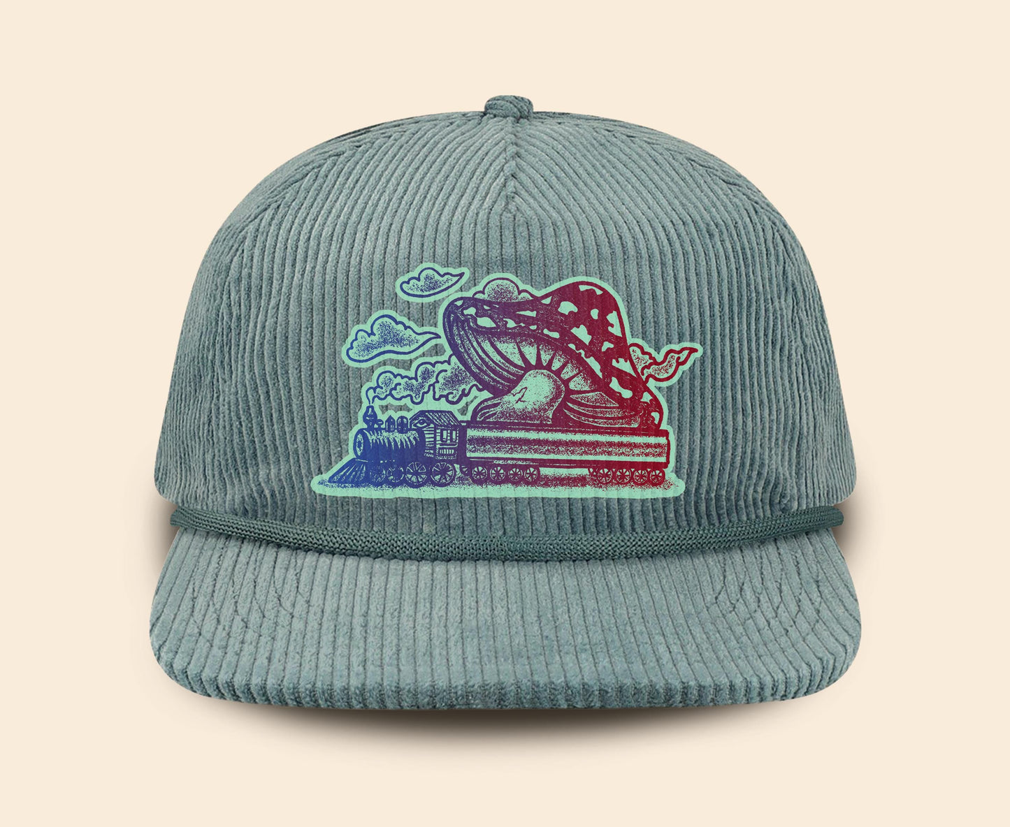 Mushroom Train hat